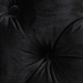 Southern Stylers Black Eddard Velvet Armchair