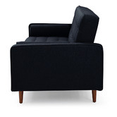 Southern Stylers Plast 3 Seater Velvet Sofa Bed