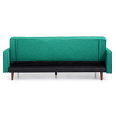 Southern Stylers Plast 3 Seater Velvet Sofa Bed