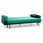 Southern Stylers Plast 3 Seater Velvet Sofa Bed