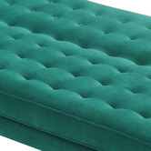 Southern Stylers Plast 3 Seater Velvet Sofa Bed