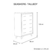Southern Stylers Airlie Acacia Tallboy