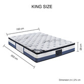 Southern Stylers Cozi Latex Pillow Top Mattress