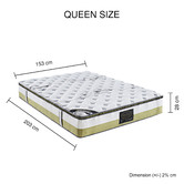 Southern Stylers Memory Pillow Top Roll Mattress