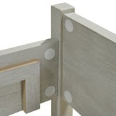 Southern Stylers 4 Piece White Ash Alexa Bedroom Set