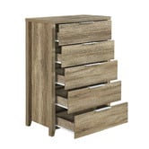 Southern Stylers 4 Piece Sand Alexa Bedroom Furniture Set