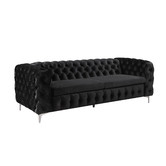 Southern Stylers Eddard 5 Seater Velvet Sofa Set