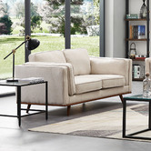 Southern Stylers Brooklyn 5 Seater Upholstered Sofa Set