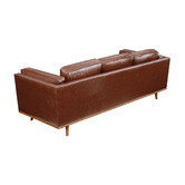 Southern Stylers Brooklyn 5 Seater Faux Leather Sofa Set