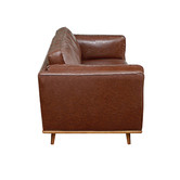 Southern Stylers Brooklyn 5 Seater Faux Leather Sofa Set