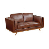 Southern Stylers Brooklyn 5 Seater Faux Leather Sofa Set
