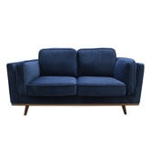 Southern Stylers Brooklyn 5 Seater Velvet Sofa Set