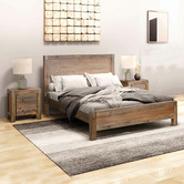 Southern Stylers 3 Piece Chocolate Belmont Bedroom Set