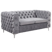 Southern Stylers Eddard 2 Seater Velvet Sofa
