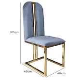 Southern Stylers Topaz Upholstered Dining Chairs
