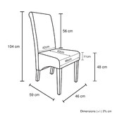Southern Stylers Resell Faux Leather Dining Chairs