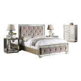 Southern Stylers 4 Piece Corazon II Bedroom Set