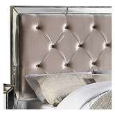 Southern Stylers Corazon Velvet Bed Frame
