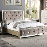 Southern Stylers Corazon Velvet Bed Frame