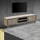 Southern Stylers 180cm Airlie Acacia Entertainment Unit