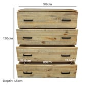 Southern Stylers 4 Piece Kole Bedroom Set