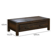 Southern Stylers Belmont Acacia Wood Coffee Table
