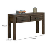 Southern Stylers Natural Belmont Acacia Hall Table