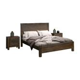 Southern Stylers 3 Piece Chocolate Belmont Bedroom Set