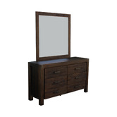 Southern Stylers 4 Piece Chocolate Belmont Bedroom Set