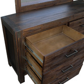 Southern Stylers 4 Piece Chocolate Belmont Bedroom Set