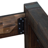 Southern Stylers Belmont Acacia Wood Bed Frame