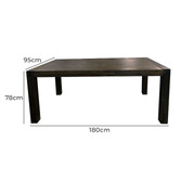 Southern Stylers 8 Seater Belmont Dining Table &amp; Chair Set