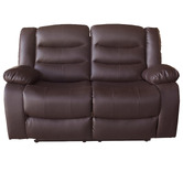 Southern Stylers Ipanema 2 Seater Faux Leather Recliner Sofa