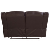 Southern Stylers Ipanema 2 Seater Faux Leather Recliner Sofa