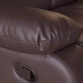 Southern Stylers Ipanema II 5 Seater Faux Leather Recliner Sofa &amp; Armchair Set