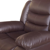 Southern Stylers Ipanema 6 Seater Faux Leather Recliner Sofa &amp; Armchair Set