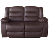 Southern Stylers Ipanema 6 Seater Faux Leather Recliner Sofa &amp; Armchair Set