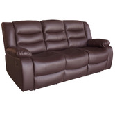 Southern Stylers Ipanema II 5 Seater Faux Leather Recliner Sofa &amp; Armchair Set