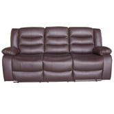 Southern Stylers Ipanema II 5 Seater Faux Leather Recliner Sofa &amp; Armchair Set