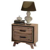 Southern Stylers 3 Piece Hazel Acacia Wood Bedroom Set