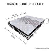 Southern Stylers Lafayette Euro Top Pocket Spring Mattress