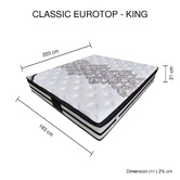 Southern Stylers Lafayette Euro Top Pocket Spring Mattress