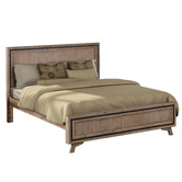 Southern Stylers 3 Piece Hazel Acacia Wood Bedroom Set