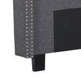 Southern Stylers Charcoal Milano Queen Headboard