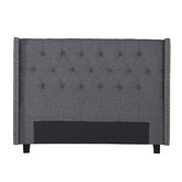 Southern Stylers Charcoal Milano Queen Headboard