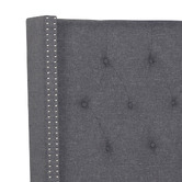 Southern Stylers Charcoal Milano Queen Headboard