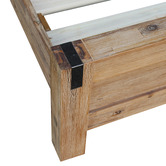 Southern Stylers Belmont Acacia Wood Bed Frame