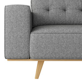 Southern Stylers Jagoda 3 Seater Upholstered Sofa