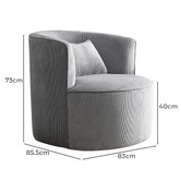 Southern Stylers Ingrid Upholstered Accent Chair