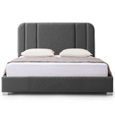 Southern Stylers Dylan Faux Leather Bed